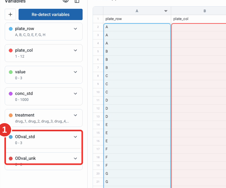 Confirm both variables